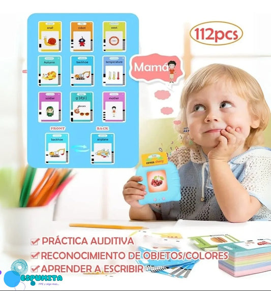 JUEGO LECTOR DE TARJETAS APRENDO INGLES