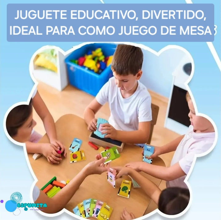 JUEGO LECTOR DE TARJETAS APRENDO INGLES
