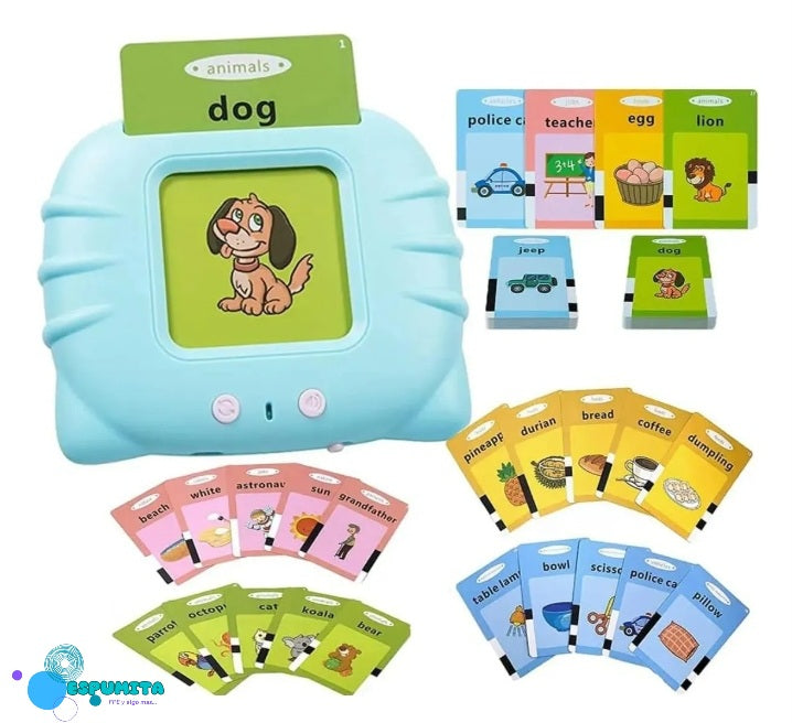 JUEGO LECTOR DE TARJETAS APRENDO INGLES