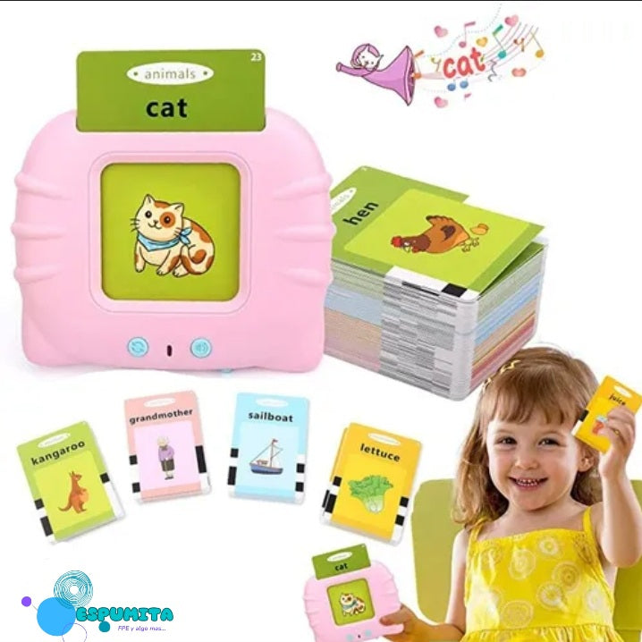 JUEGO LECTOR DE TARJETAS APRENDO INGLES