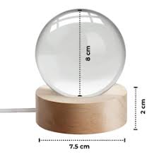 LAMPARA RELAJANTE DE CRISTAL 3D™